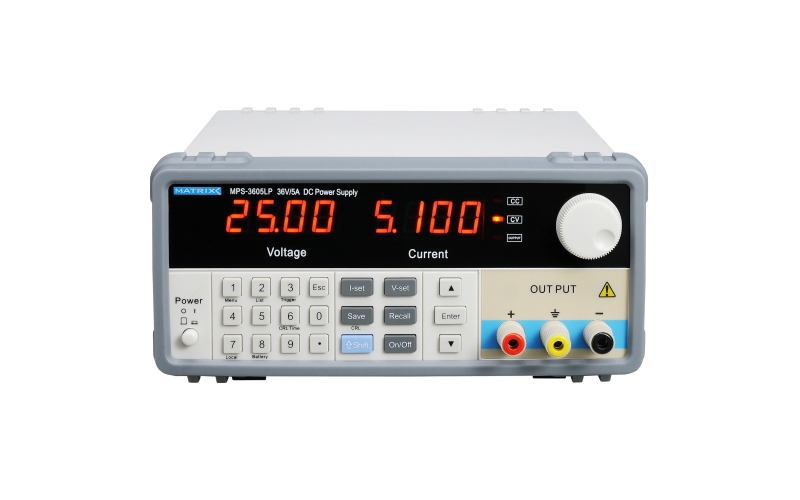 麥創Matrix MPS-3600LP系列線性直流電源